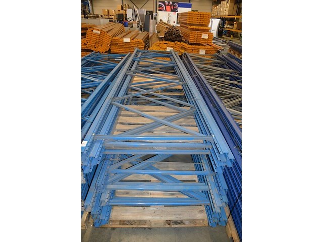 10 staandeers blauw afm. 6m hoogte en 1,10m breedte stow - afbeelding 2 van  7