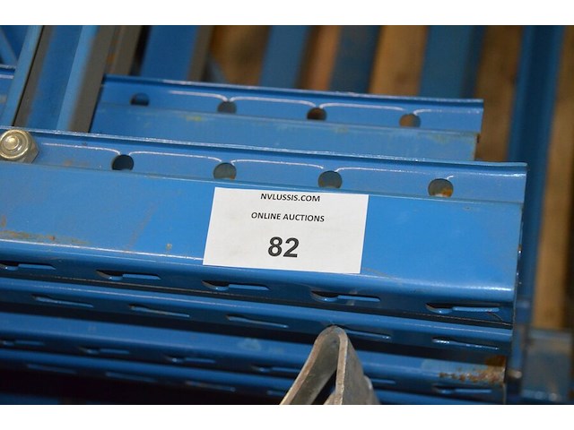 10 staandeers blauw afm. 6m hoogte en 1,10m breedte stow - afbeelding 5 van  7