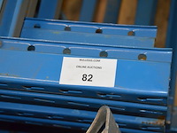 10 staandeers blauw afm. 6m hoogte en 1,10m breedte stow - afbeelding 5 van  7