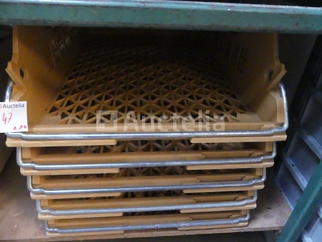 10 stapelbare broodbakjes 70x50 cm - afbeelding 4 van  6