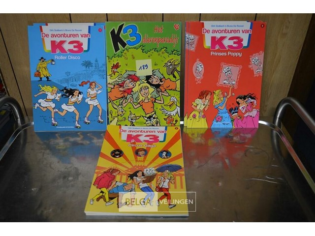 ±10 stripverhalen k3 - afbeelding 1 van  5