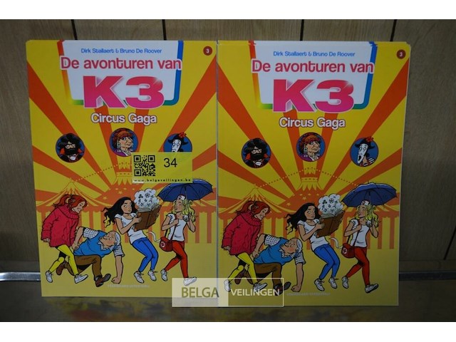 ±10 stripverhalen k3 - afbeelding 1 van  2
