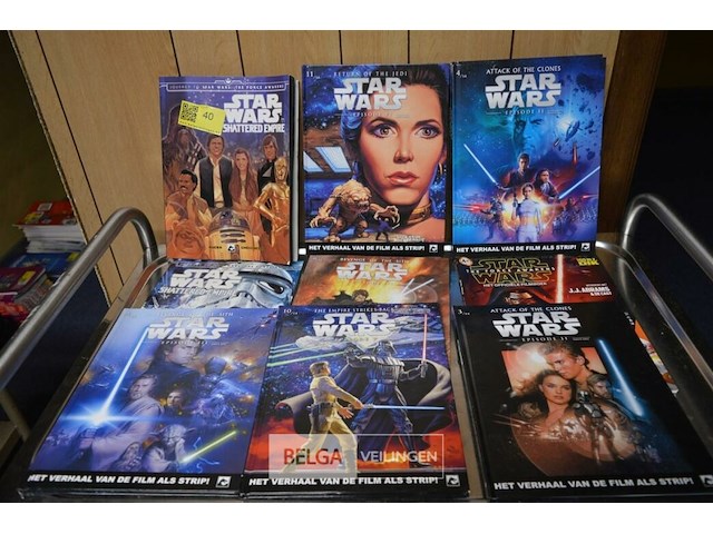 ±10 stripverhalen ; star wars - afbeelding 1 van  9