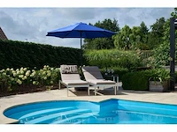 10 stuks - parasol - blauw - afbeelding 2 van  5