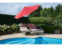 10 stuks - parasol - rood - afbeelding 1 van  2