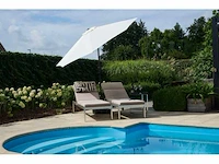 10 stuks - parasol - wit