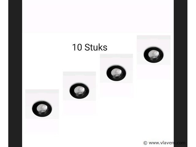 10 stuks, inbouwspots orbit - afbeelding 1 van  2
