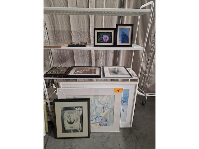 10-tal kaders met kunstwerken - afbeelding 1 van  11