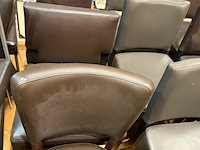 10-tal kunstlederen stoelen divers - afbeelding 3 van  3