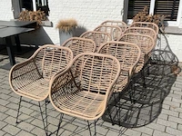 10 terrasstoelen