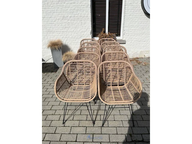 10 terrasstoelen - afbeelding 2 van  8
