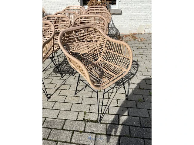 10 terrasstoelen - afbeelding 3 van  8