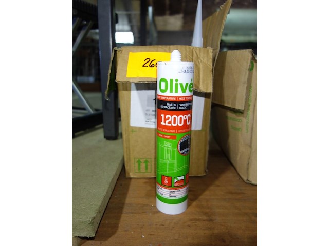 10 tubes vuurbestendige mastic - afbeelding 1 van  2