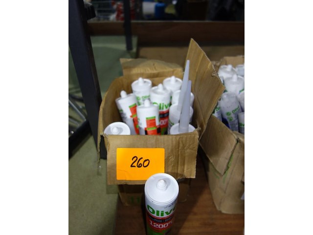 10 tubes vuurbestendige mastic - afbeelding 2 van  2