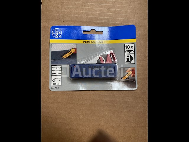 10 verpakkingen van 10 stuks wolfram tapijt mesjes - afbeelding 2 van  2