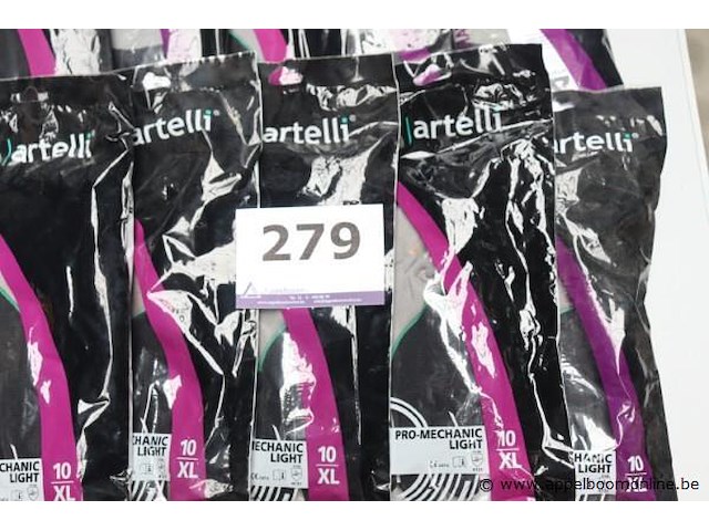 10 werkhandschoenen artelli pro mechanic m xl - afbeelding 2 van  2