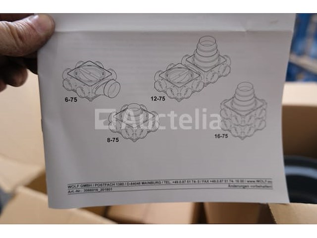 10 wolf indoor ventilatieluchtverdelers - afbeelding 1 van  5