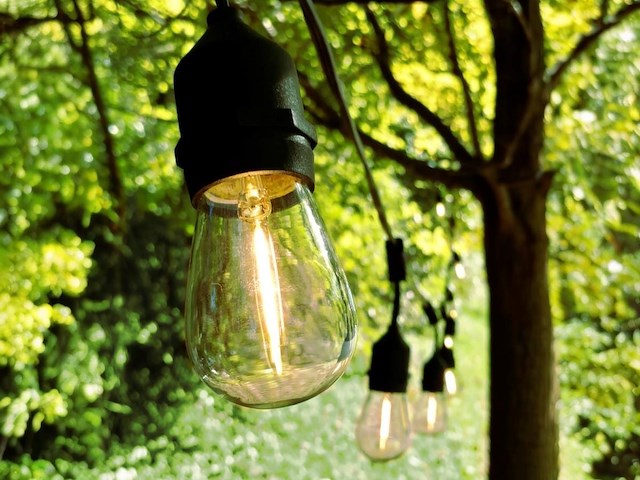 10 x 10 meter e27 waterdicht prikkabel koppelbaar - afbeelding 3 van  9