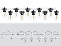10 x 10 meter e27 waterdicht prikkabel koppelbaar - afbeelding 6 van  6