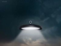 (10 x) 10 x 100w 5000k led ufo highbay met lens...