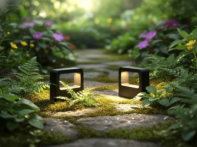 (10 x) 10 x 10w led zand zwart tuinlamp 14.5cm... - afbeelding 8 van  10