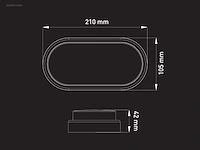 (10 x) 10 x 12w 4000k opbouw design led panelen... - afbeelding 7 van  8