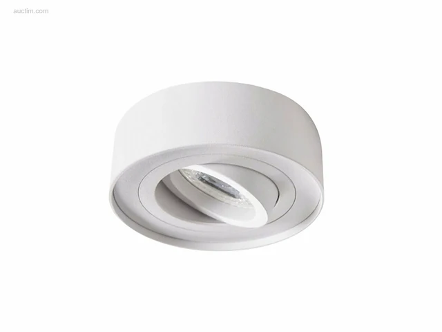 (10 x) 10 x gu10 inbouw armatuur wit kantelbaar... - afbeelding 1 van  5