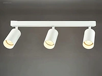 (10 x) 10 x gu10 opbouwspot armatuur triple... - afbeelding 3 van  5