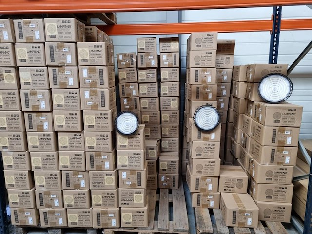 10 x 100w 4000k pro led ufo highbay 3 step switch dimbaar - afbeelding 6 van  7