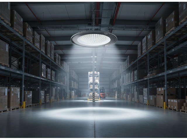 10 x 100w 6500k led ufo highbay slim waterdicht - afbeelding 1 van  9