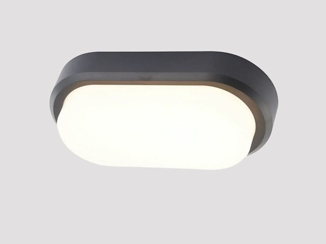 10 x 12w 4000k opbouw design led panelen ovaal waterdicht - afbeelding 2 van  8