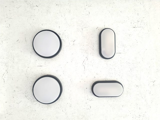 10 x 12w 4000k opbouw design led panelen ovaal waterdicht - afbeelding 6 van  8