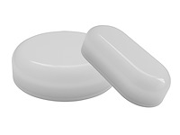 10 x 12w 4000k opbouw led panelen ovaal waterdicht brandwerend - afbeelding 3 van  7