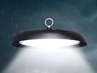 10 x 200w 5000k led ufo highbay met lens waterdicht - afbeelding 1 van  7