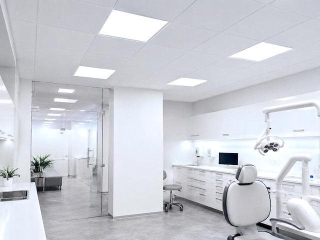 10 x 40w 3 kleur cct 60*60 inbouw backlit led panelen philips driver wit - afbeelding 5 van  8