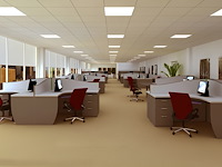 10 x 40w 3 kleur cct 60x60 inbouw backlit led panelen wit - afbeelding 3 van  8