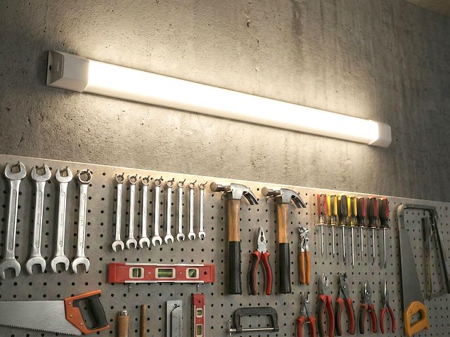 10 x 40w 3 kleur cct led batten licht - afbeelding 3 van  6