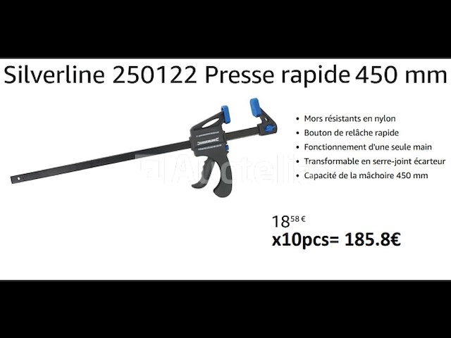 10 x 450 mm hogesnelheidspersen - afbeelding 1 van  1