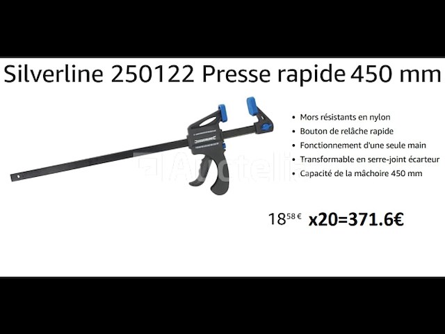 10 x 450 mm hogesnelheidspersen - afbeelding 1 van  4