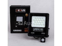 10 x 50w led-floodlight met bewegingssensor – 4000k neutraal wit - afbeelding 3 van  5