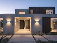 10 x 6w led ovaal wandlamp zes licht zand wit warm wit waterdicht - afbeelding 3 van  8