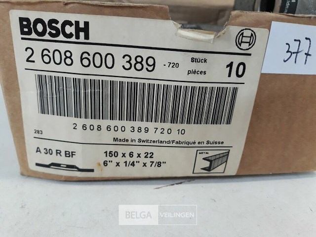 10 x afbraamschijf metaal 150mm bosch - afbeelding 3 van  3