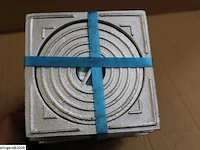 10 x alu deksel toezichtput ø125mm km=148x148mm - afbeelding 3 van  7