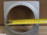 10 x alu deksel toezichtput ø125mm km=148x148mm - afbeelding 7 van  7