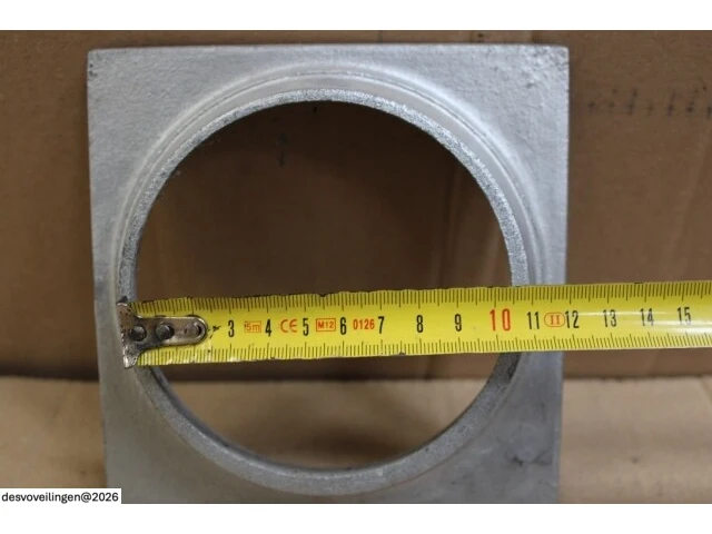 10 x alu deksel toezichtput ø125mm km=148x148mm - afbeelding 7 van  7