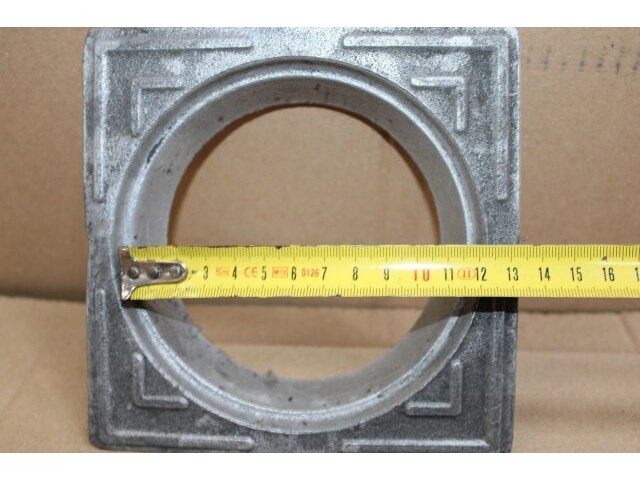 10 x alu deksel toezichtput ø125mm km=148x148mm - afbeelding 2 van  12