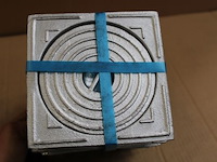 10 x alu deksel toezichtput ø125mm km=148x148mm - afbeelding 7 van  12