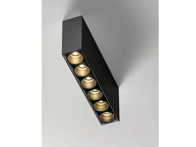 10 x artemida 15 watt led opbouw spots zwart - afbeelding 1 van  7