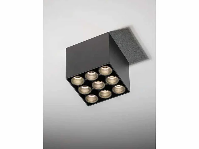 10 x artemida 20 watt led opbouw spots zwart - afbeelding 1 van  5