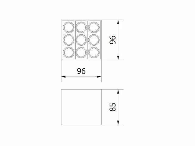 10 x artemida 20 watt led opbouw spots zwart - afbeelding 4 van  5
